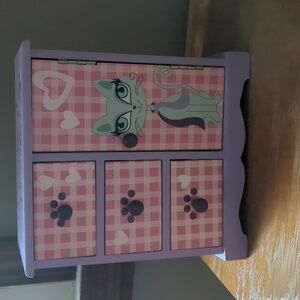 Purple Cat Jewelry box
